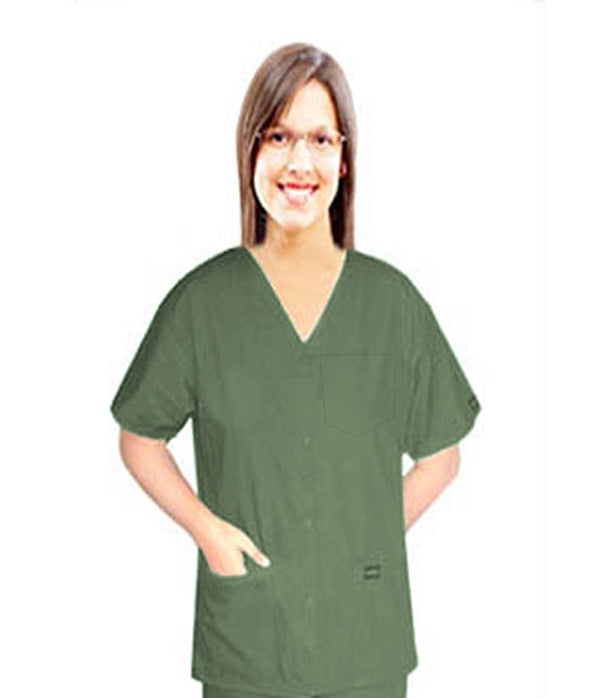 Microfiber Stretch Scrub set 9 pocket unisex solid half sleeve (3 pocket top 6 pocket pant 2 Side 2 Cargo 2 back pocket half elastic with drawstring)